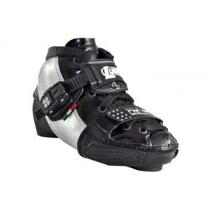 Luigino Kids Adjustable Inline Speed Skate Boot Silver