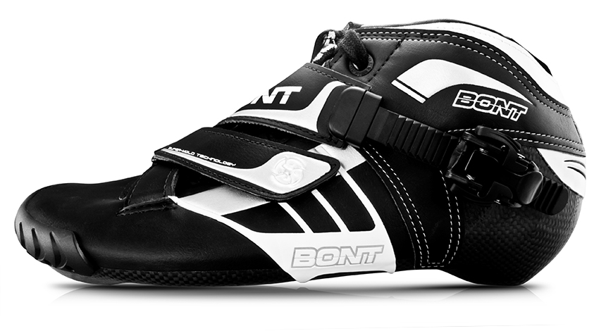 Bont Z Inline Speed Boot Black/White 165mm Mount